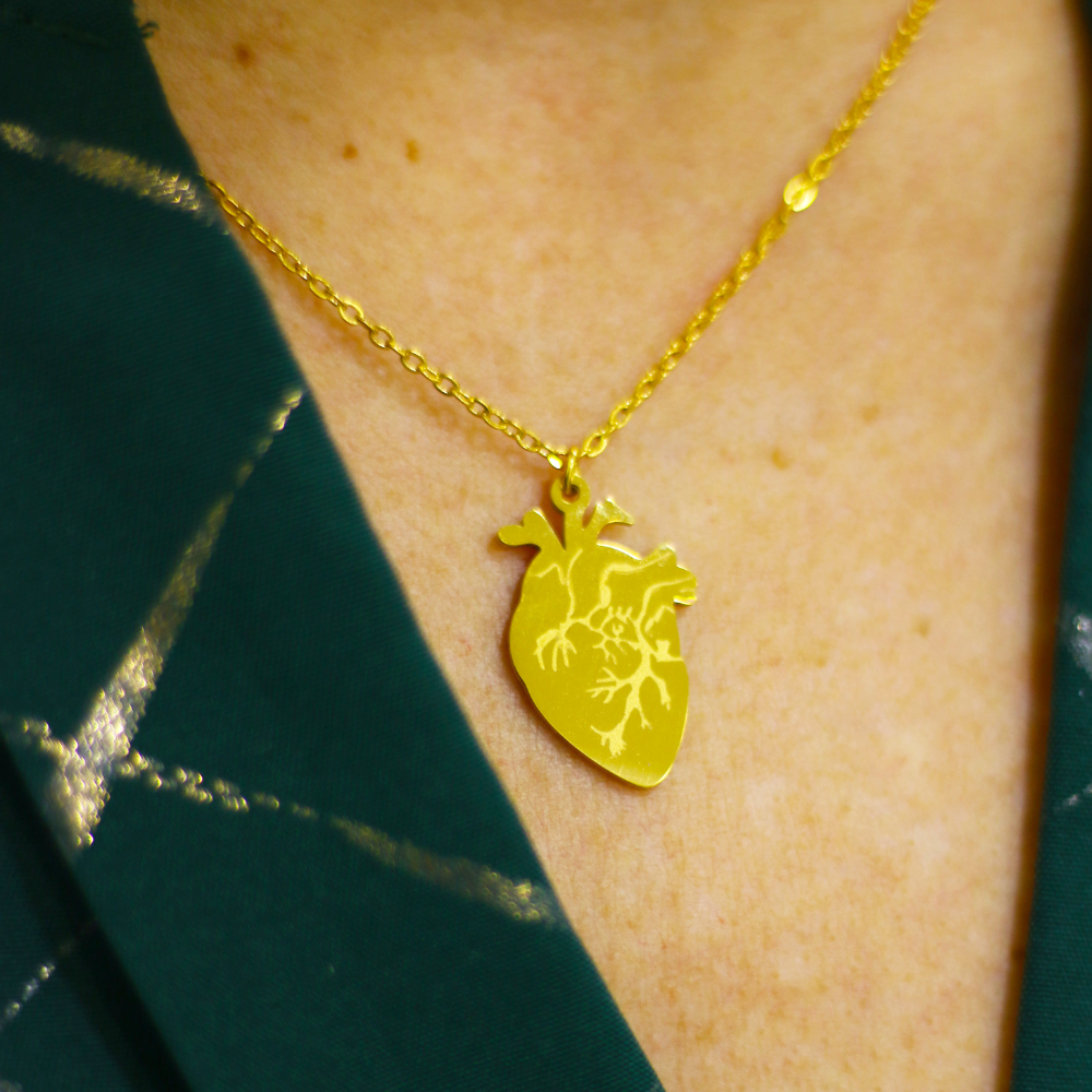 Collana Cuore Anatomico Personalizzata