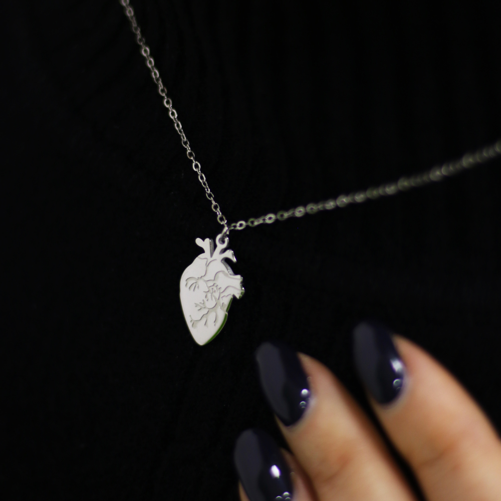 Collana Cuore Anatomico Personalizzata