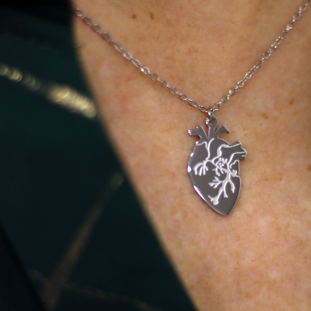 Collana Cuore Anatomico Personalizzata