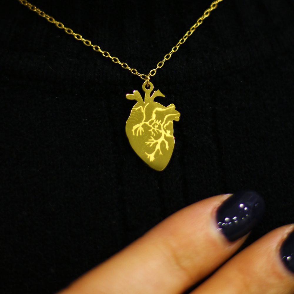 Collana Cuore Anatomico Personalizzata