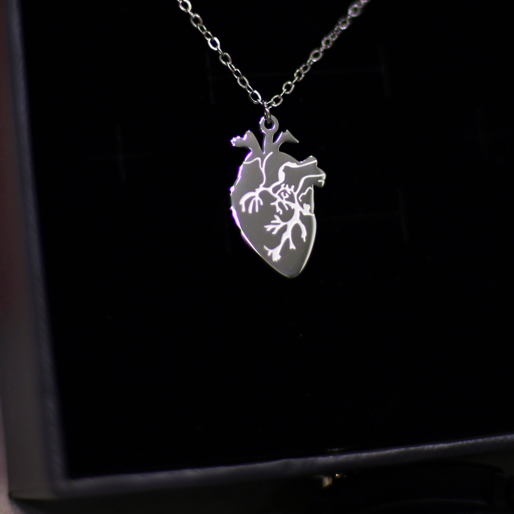 Collana Cuore Anatomico Personalizzata
