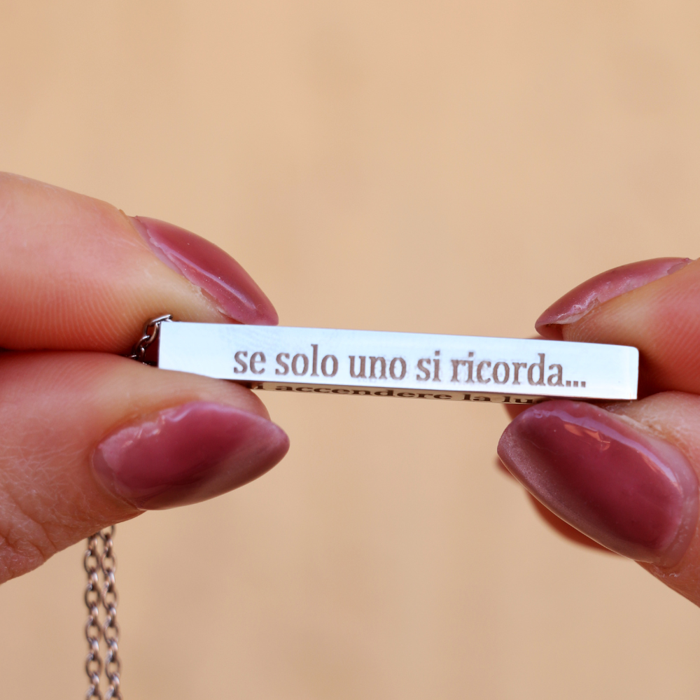 Collana Prisma ~ Frase Silente (HP)