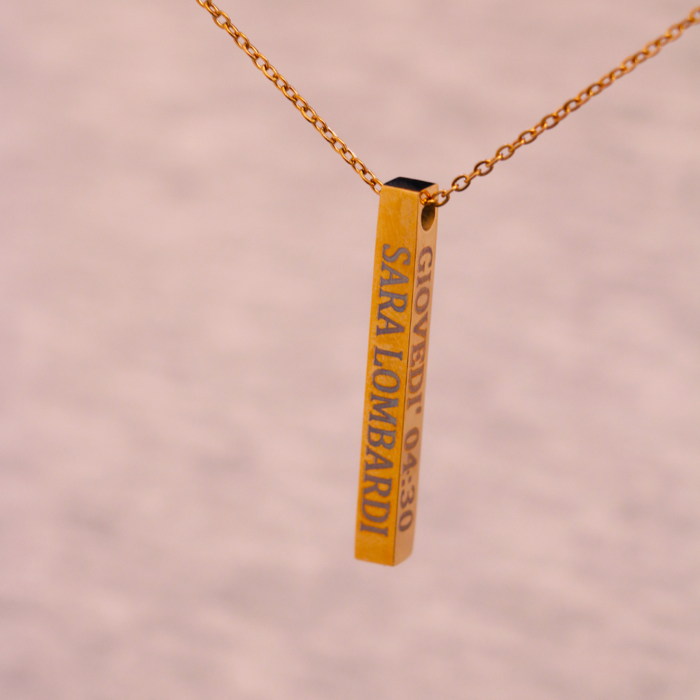 Collana Nascita 3D Personalizzata