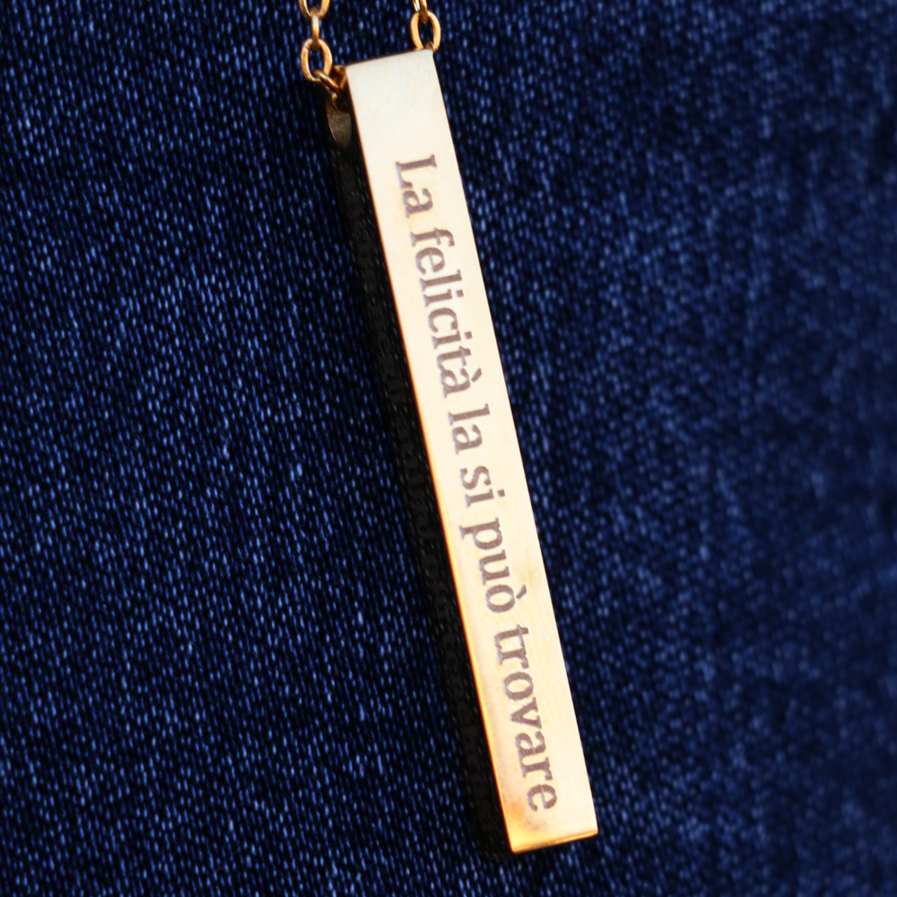 Collana Prisma ~ Frase Silente (HP)