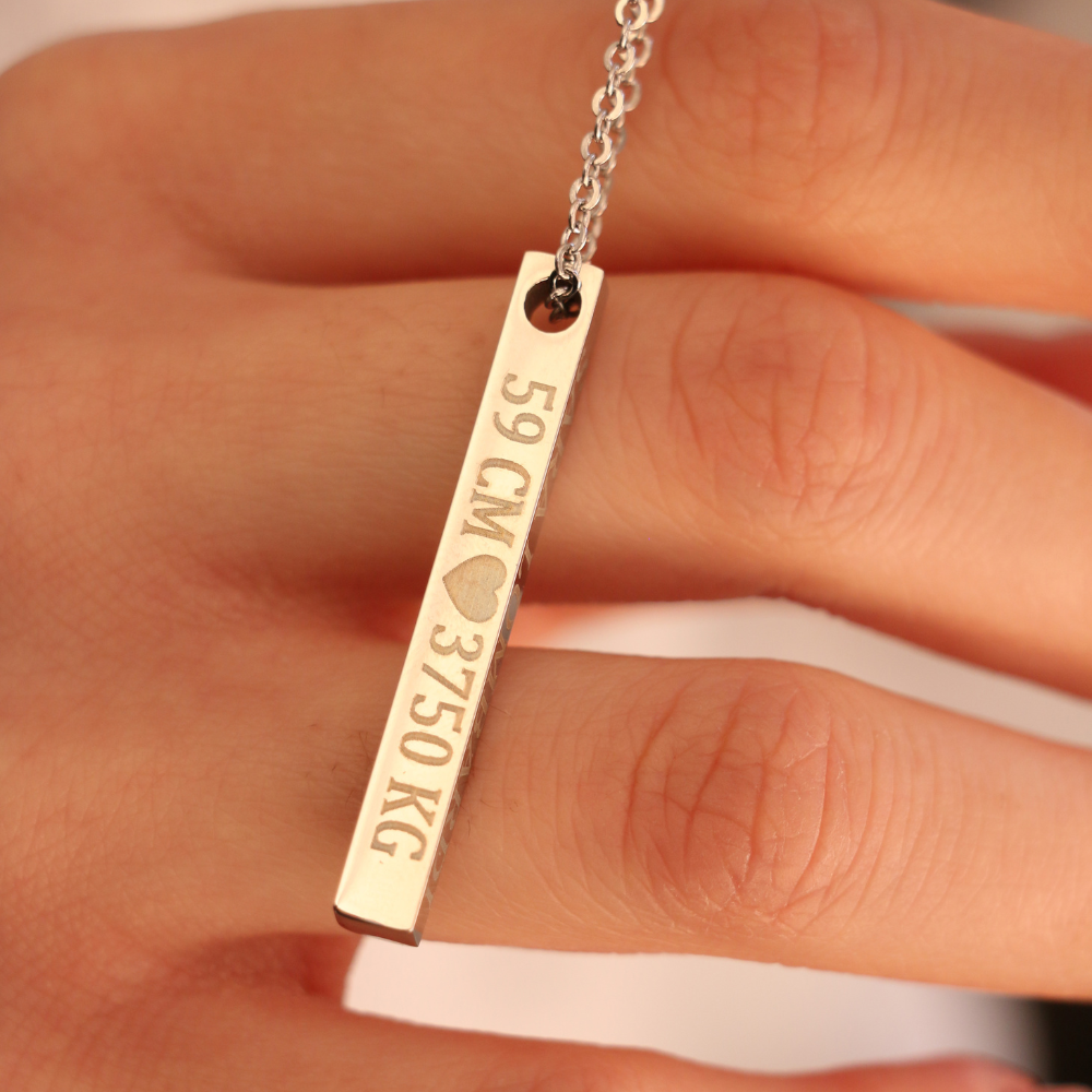 Collana Nascita 3D Personalizzata