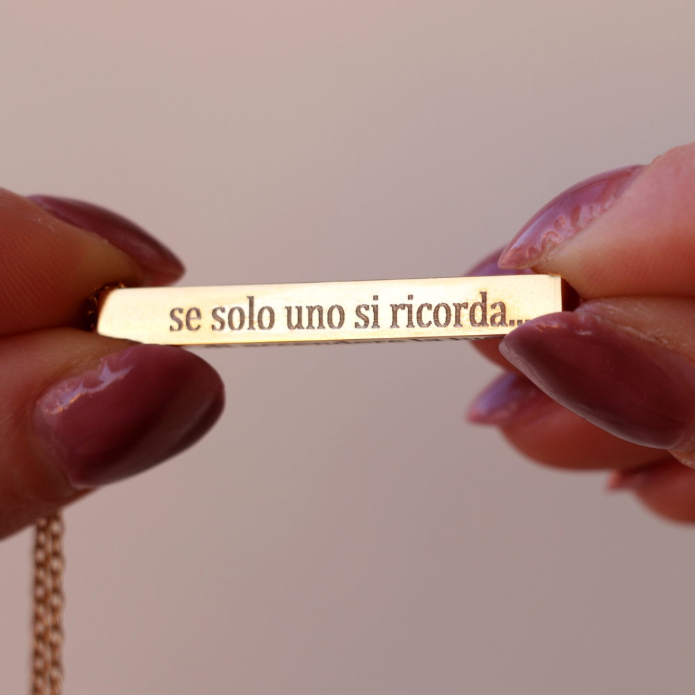 Collana Prisma ~ Frase Silente (HP)