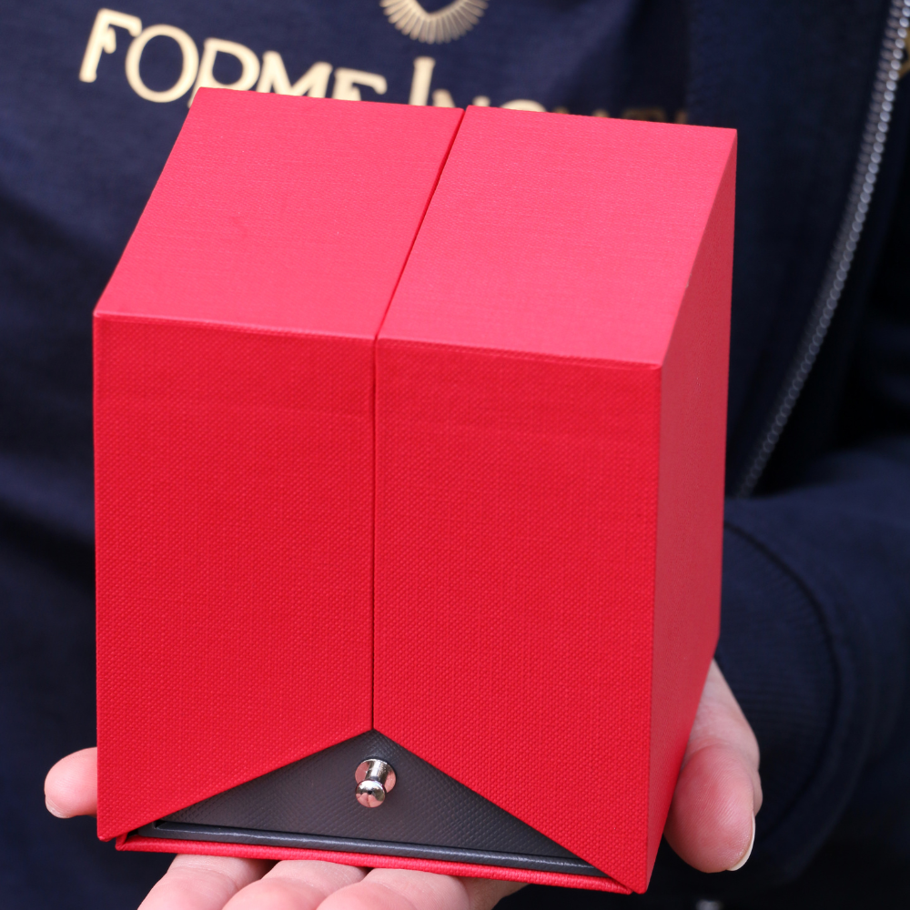 Collana Nodo Infinito (2 Catenine) - Confezione Regalo Con Rosa