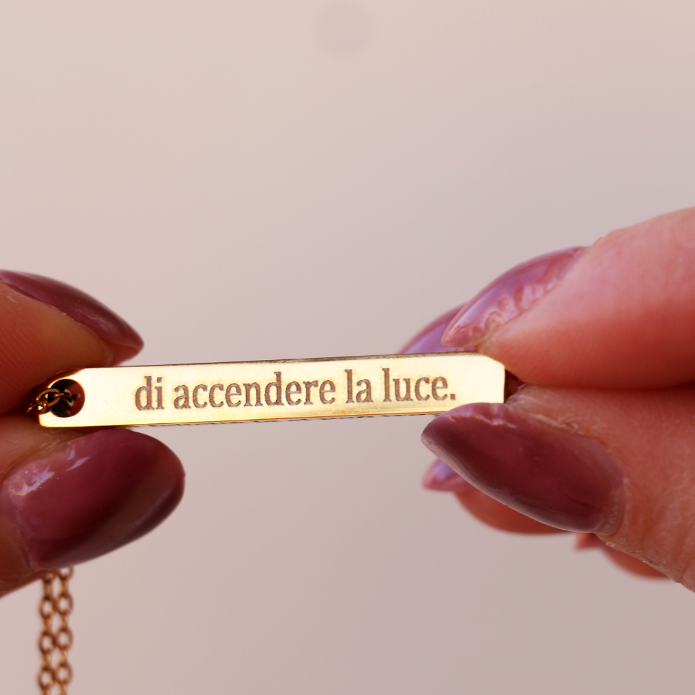 Collana Prisma ~ Frase Silente (HP)