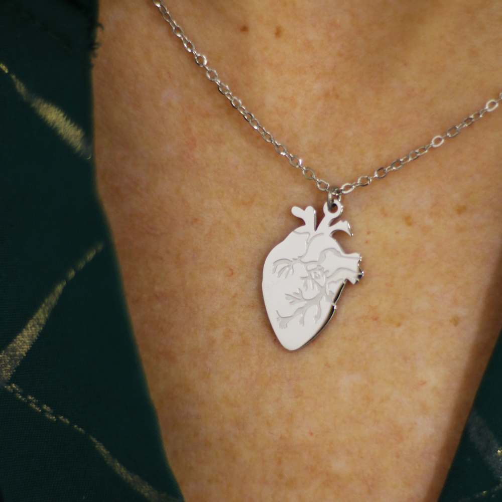 Collana Cuore Anatomico Personalizzata