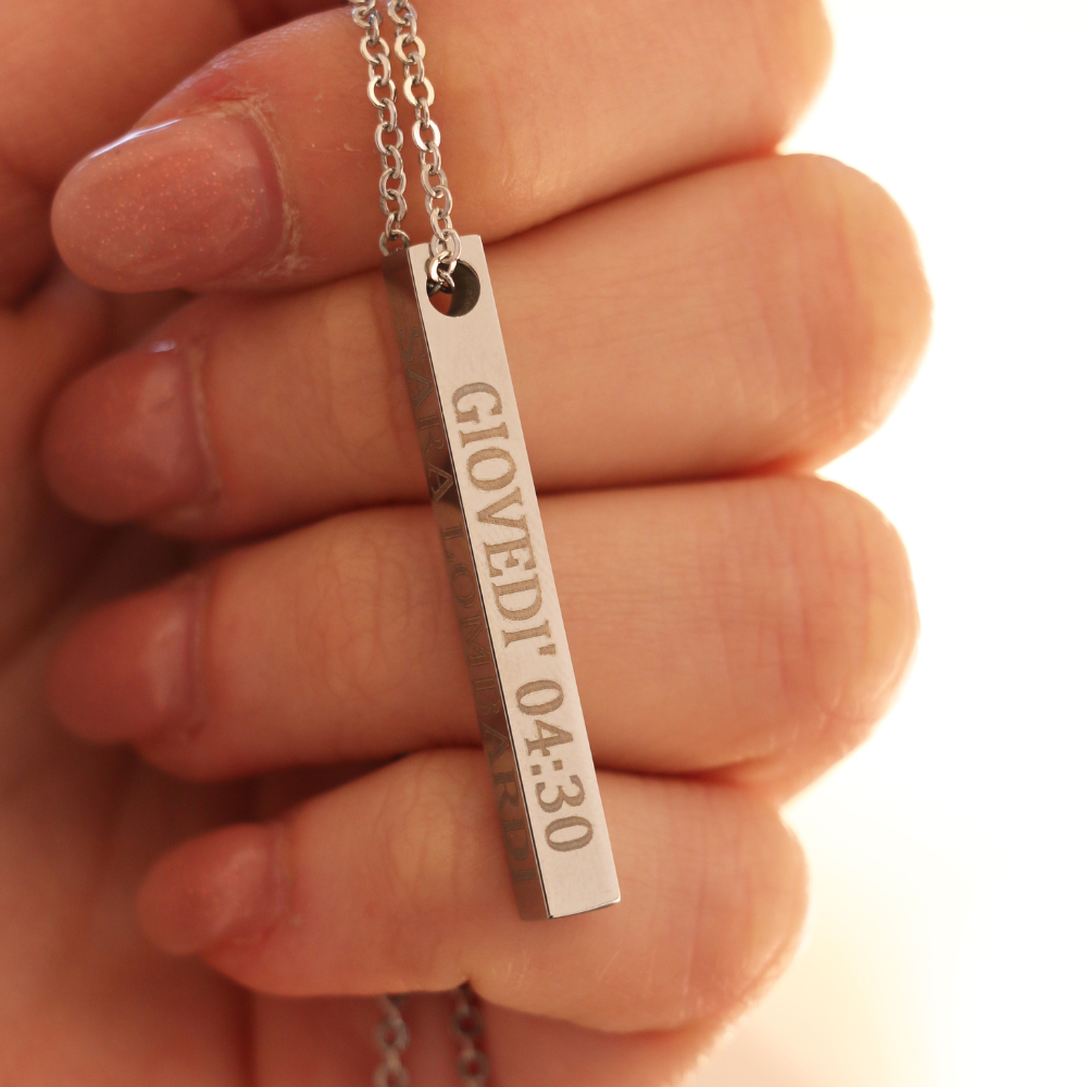Collana Nascita 3D Personalizzata
